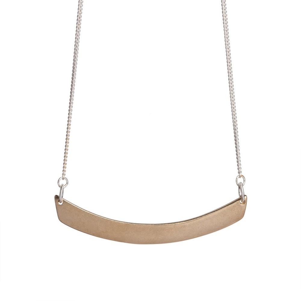 handmade bronze pendant necklace betsy & iya
